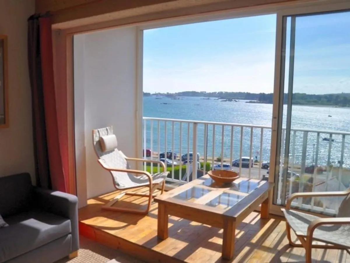 아파트 Appartement Duplex Avec Terrasse, Vue Mer, Plages A 100M, Tregastel - Fr-1-368-224